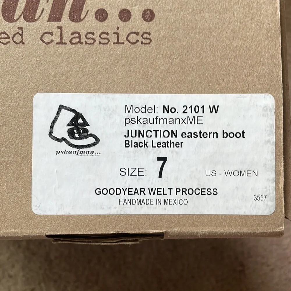 no.2101 junction eastern boot pskaufman Xme - Picture 7 of 8